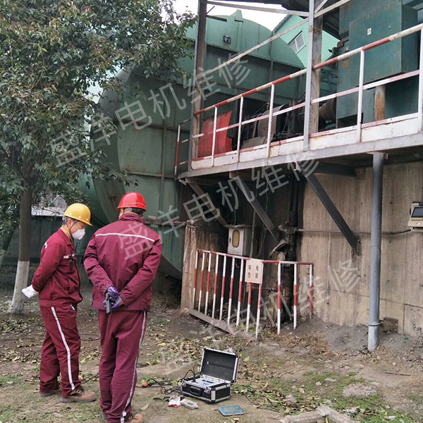 铜陵风机维修现场